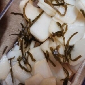 こかぶの塩麹・塩昆布の浅漬け